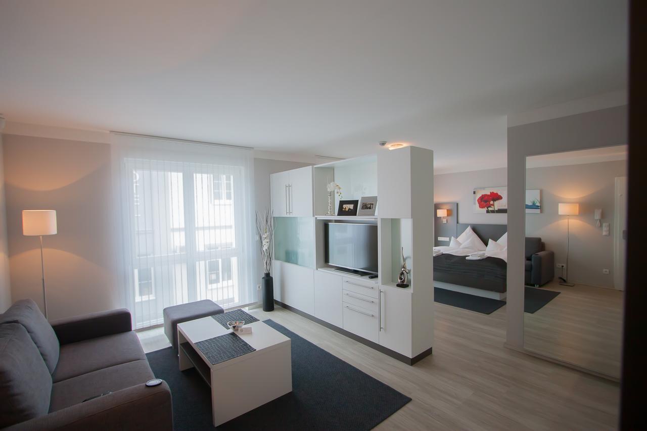 Aparthotel "Am Fliess" Хойерсверда Екстериор снимка